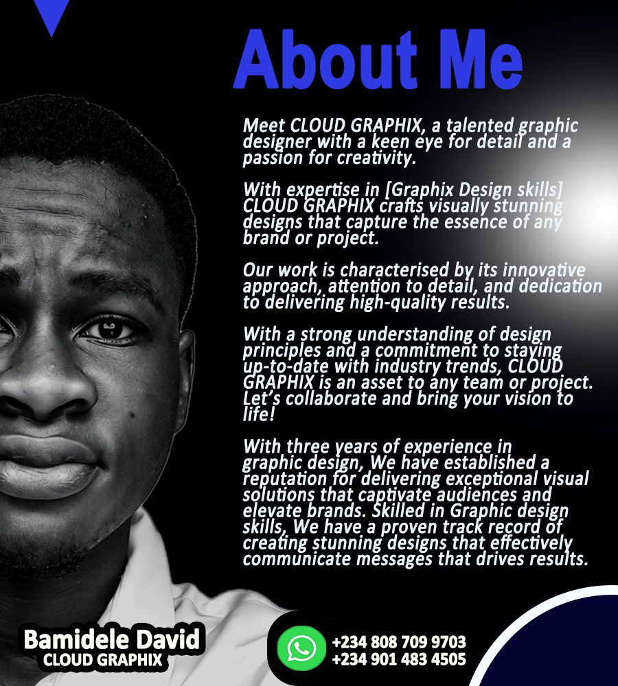 Portrait of Bamidele David